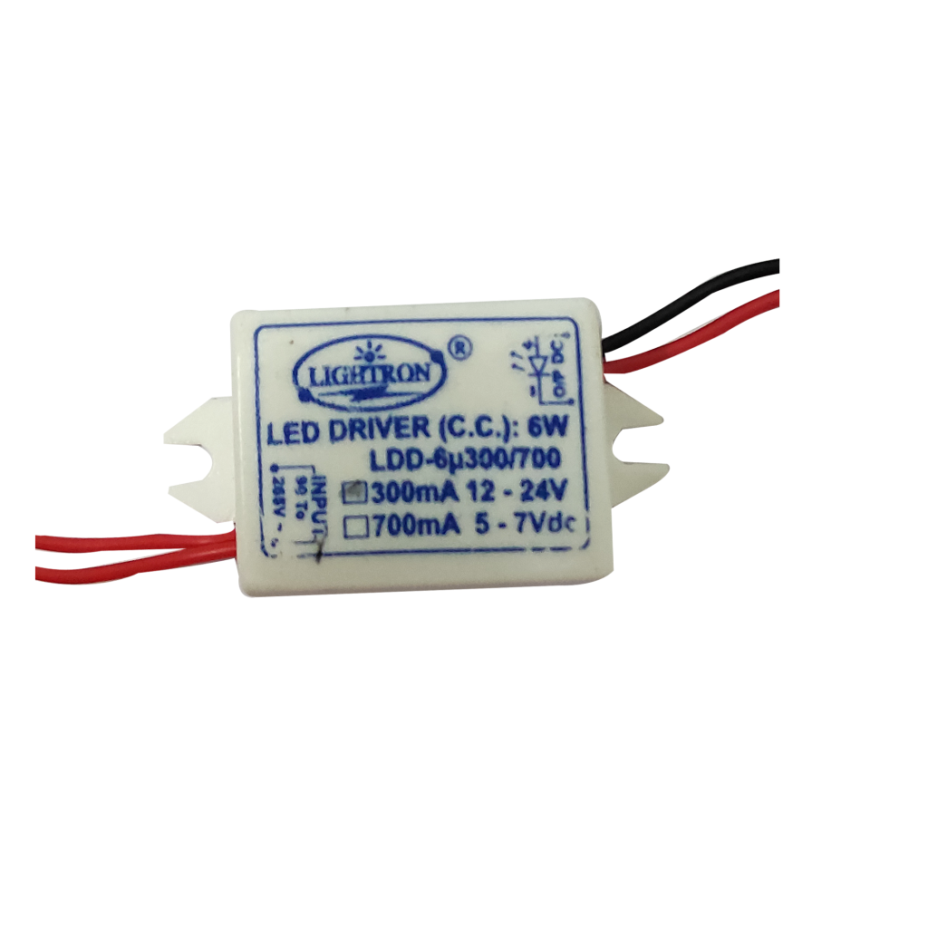 LED Lamp Driver Constant Current 6W300LDD6L300 LIGHTRON INDUSTRIES