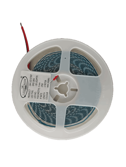 24V LED Strip 2835-120 LED in 5mm 14 Watt