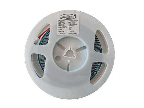 24 V LED Strip 2835-120 LED in 8mm 14 Watt