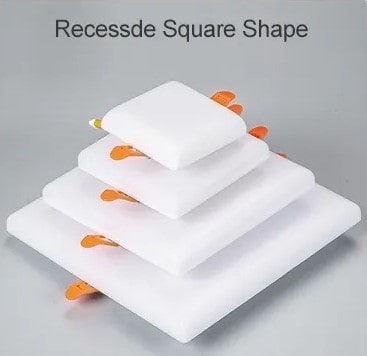 Rimless Ceiling Panel - Square - 9 Watt