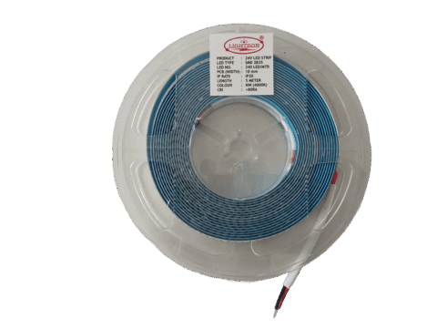 24 V LED Strip 2835-240 LED in 10mm 23 Watt